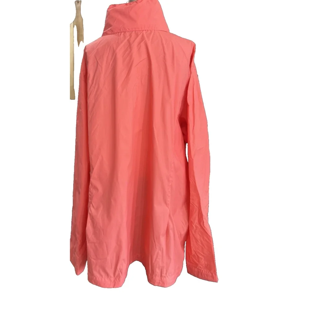 Columbia Women's Plus Size 3X Switchback II Jacket Pink Water-Resistant New
